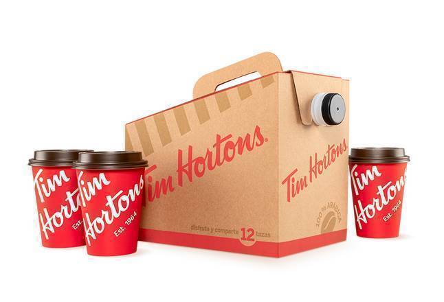 Tim Hortons Take-12 Coffee Box Price & Menu